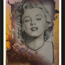 Marilyn Monroe aus der Kunstserie „LEGENDEN“