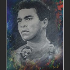 Muhammad Ali aus der Kunstserie „LEGENDEN“